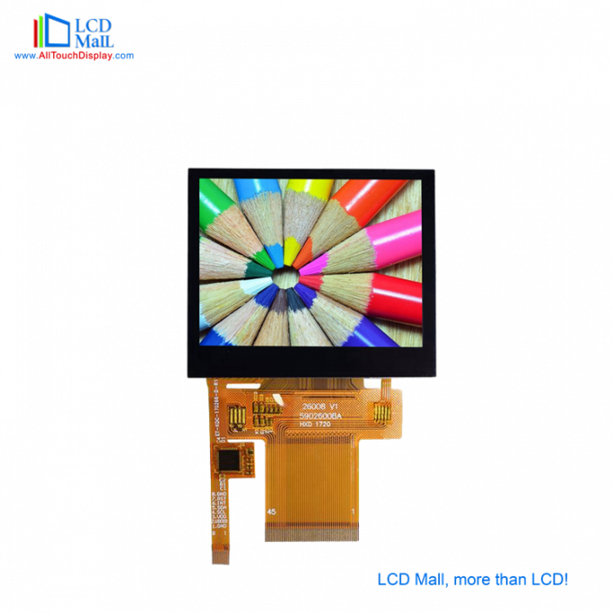 pełny kąt widzenia 3,5'' TFT LCD Touch Panel IPS Display 24 BIT RGB SPI Interfejs 0