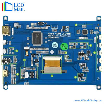 kupować 7in Raspberry PI TFT Display Touchscreen 6 O'Clock Widok online manufacture