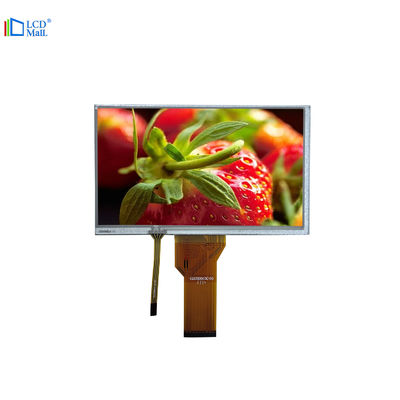 kupować 800*RGB*480 7-calowy wyświetlacz TFT LCD Panel dotykowy Ekran RGB FPC Interfejs online manufacture