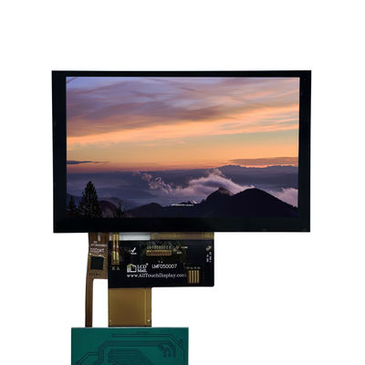 kupować 5-calowy ekran TFT LCD zasilany przez ST7265-G6 napęd IC z interfejsem RGB 800X480 rozdzielczość online manufacture
