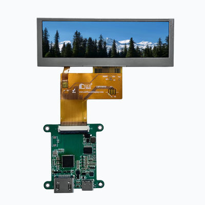 kupować 3.9 cali Bar Type TFT LCD Wysoka jasność 480*128 350nits HDMI Interfejs Ekran dotykowy online manufacture