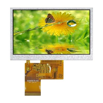 4.3 cali 24 BIT RGB Custom LCD Display Transflekcyjny ekran dotykowy 1000nits