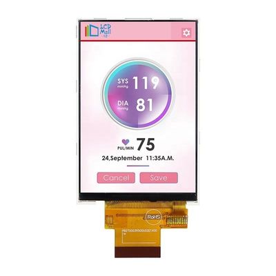 ODM OEM 1-30 Inch Touch Screen TFT LCD Display Panel Pixel Pitch 0,111*0,111mm