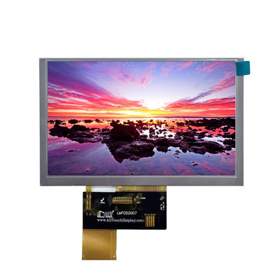 40 PIN 5 cali wyświetlacz TFT LCD 800X800 rozdzielczość z interfejsem RGB FPC