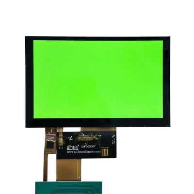 IPS kąt widzenia Medyczny wyświetlacz TFT 5 cali WVGA TFT LCD wyświetlacz z interfejsem RGB