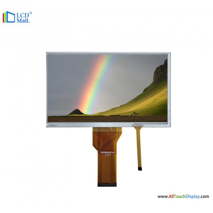 40 pin ekran lcd TFT LCD wyświetlacz RTP 7-calowy moduł LCD Wysoka jasność 280cd/m2 1