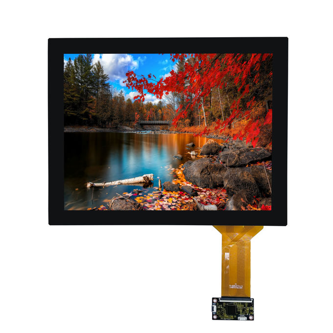 12.1 cala Przemysłowy wyświetlacz TFT LCD z interfejsami LVDS T-CON Board Driver IC LCD Screen 1024XRGBX768 0