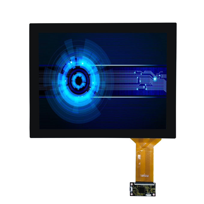 Interfejsy LVDS 12,1 cali TFT LCD z CTP 1024 X RGB X 768 0