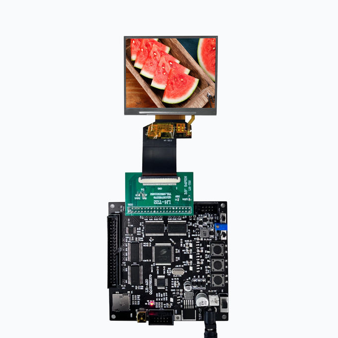 LCD Mall 3,5 cala Panel dotykowy TFT LCD Moduł -20°C~70°C Temp Operating 54pin dla przemysłu 0