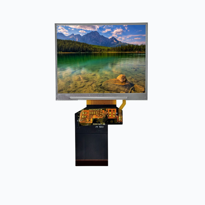 Nowy model 3,5 cala interfejsu RGB moduł LCD o jasności 300 nitów wyświetlacz LCD dotykowy 0